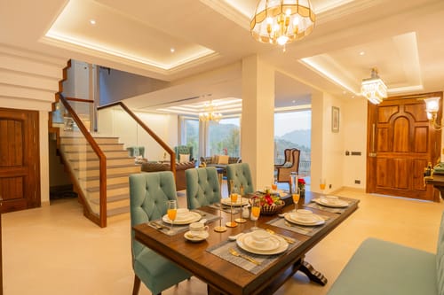 Royce Cottage | Luxe Hilltop 4-BHK Retreat With Indoor Bar, Terrace & Scenic Views