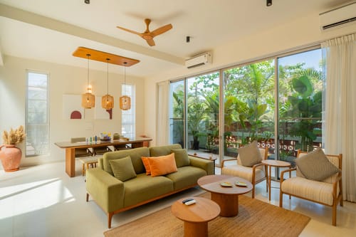 Mirai Aries | Stunning 3-BHK Retreat With Pvt Pool Near Famous Beaches