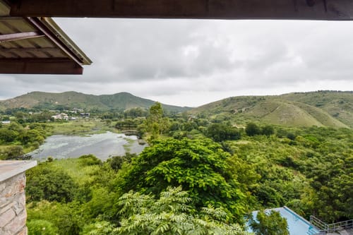 Lake and Hill | Pet-friendly 3-BHK Retreat With Private Pool, Garden, Gazebo & Majestic Aravali Views – 3 bedroom villa in Udaipur, Rajasthan