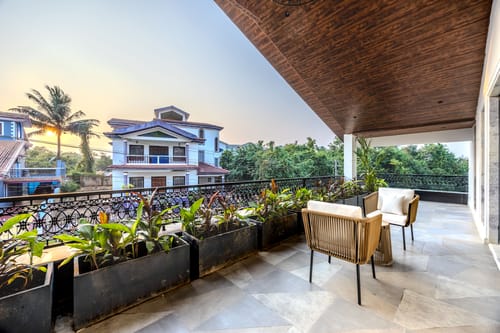 Valley View | 5-BHK Villa With Private Pool, Sit-out Areas, TT Table, Pool Table, Bar & Scenic Views – 5 bedroom villa in North Goa, Goa