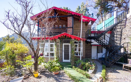 Farsauli 1°| Pet-friendly 3-BHK Hillside Getaway With Gazebo & Balcony – 3 bedroom villa in Nainital, Uttarakhand