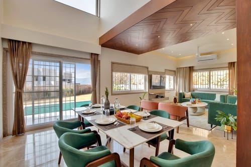 Shourya Bliss | 3-BHK | Pvt Pool & Garden | Scenic Views – 3 bedroom villa in Udaipur, Rajasthan