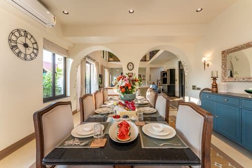 Casa Bonita | 4 BHK with Private Pool, Gazebo, and Patio Area| Close to Candolim Beach – 4 bedroom villa in North Goa, Goa