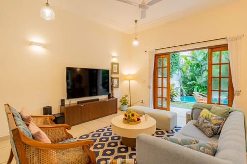 Celest | Pet-friendly 4-BHK Villa With Private Pool & Garden – 4 bedroom villa in North Goa, Goa
