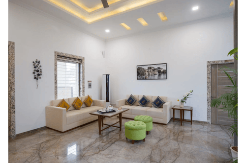 Shourya Celesta | Charming Hilltop 3-BHK Villa With Private Pool, Garden & Terrace – 3 bedroom villa in Udaipur, Rajasthan