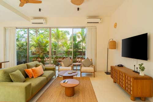 Mirai Aries | Stunning 3-BHK Retreat With Pvt Pool Near Famous Beaches