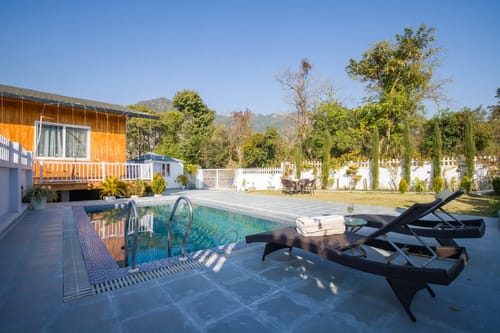 Baramasa | Pet-friendly 3-BHK Hill Retreat With Pool & Garden – 3 bedroom villa in Dehradun, Uttarakhand