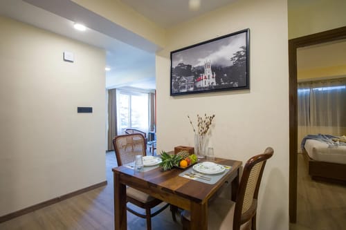 Baljees Melville Divine Apartments | 1-BHK | Kitchen | Lift – 1 bedroom villa in Shimla, Himachal Pradesh