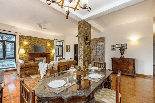 Thistle House | Pet-friendly 4-BHK Hideaway with Gazebo & Terrace by Bhimtal Lake – 4 bedroom villa in Nainital, Uttarakhand