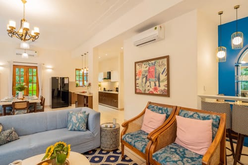 Celest | Pet-friendly 4-BHK Villa With Private Pool & Garden – 4 bedroom villa in North Goa, Goa