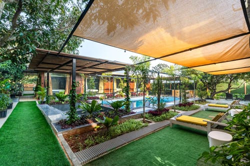 Verdant Farmstay – 10 bedroom villa in Bangalore, Karnataka