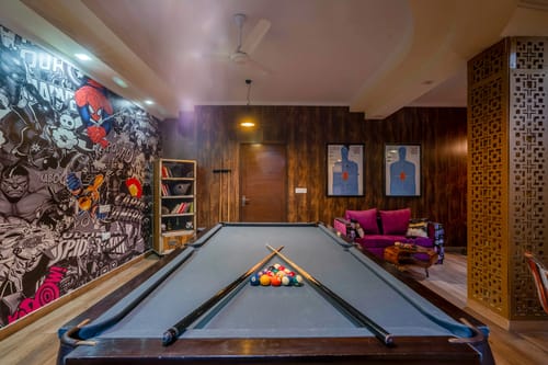 4-BHK | Home Theatre & Gaming Room | Bar – 4 bedroom villa in Delhi-ncr, Haryana