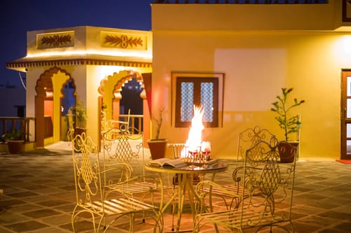 Abhimanyu Mansion Topaz | 2-BHK Haveli | Garden + Sit-Out Area | Central Location – 2 bedroom villa in Udaipur, Rajasthan