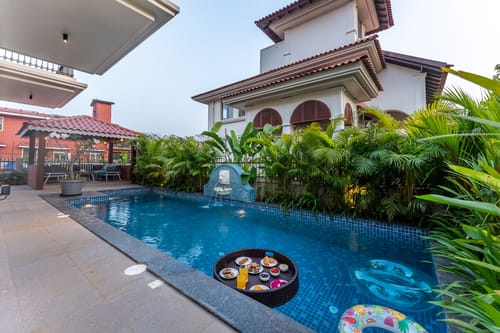 Casa Bonita | 4 BHK with Private Pool, Gazebo, and Patio Area| Close to Candolim Beach – 4 bedroom villa in North Goa, Goa