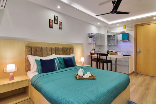 Moon @ Skyline Studio Apartments – 1 bedroom villa in Jaipur, Rajasthan