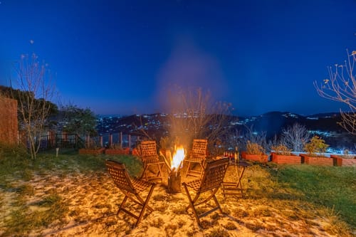 Silverstone | Hillside 6-BHK Getaway With Garden, Gaming Zone & Lounge Area