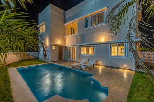 Shourya Eden | 3-BHK | Pvt Pool & Garden | Scenic Views