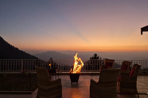 Lafu House Woodsave | 1- Room | Attic  Garden | Cabana | Hill views – 2 bedroom villa in Shimla, Himachal Pradesh