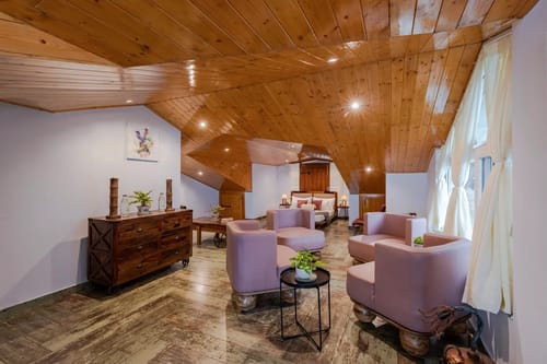 Pinehill Manor | Scenic Hillside 6-BHK Hideaway With Garden, Patio & Gazebo – 6 bedroom villa in Kasauli, Himachal Pradesh