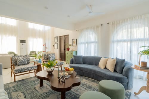 Villa Casa Del Mundo | Luxe Pet-friendly 4-BHK Villa With Pvt Pool, Bar, Lift & Scenic Hill Vistas  – 4 bedroom villa in North Goa, Goa