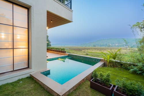 Villa Verde | 4-BHK Luxury Villa with Private Pool | The Banyan Bliss Complex – 4 bedroom villa in North Goa, Goa