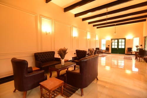 GlenBrook Estate | Hillside 1-BHK Suite & 1 Cottage with Gazebo, Restro & Lounge Area Near Waterfall