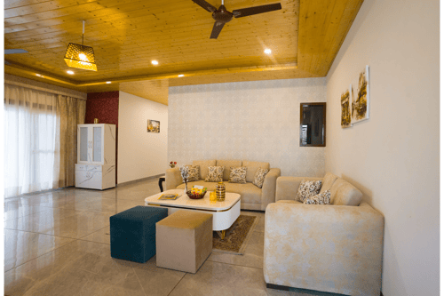 Cliff Vallis | Hill View 3-BHK Apartment with Balcony & Common Play Zone – 3 bedroom villa in Shimla, Himachal Pradesh