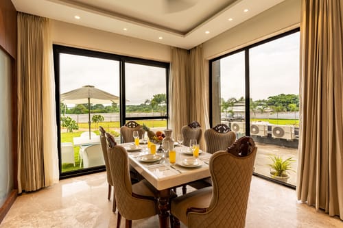 Gardenia | 4-BHK Farmhouse with Private Pool, Game Zone, & Lush Garden – 4 bedroom villa in Delhi Ncr, Delhi