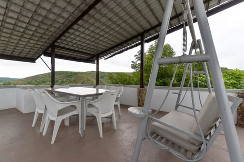 Lake and Hill | Pet-friendly 3-BHK Retreat With Private Pool, Garden, Gazebo & Majestic Aravali Views – 3 bedroom villa in Udaipur, Rajasthan