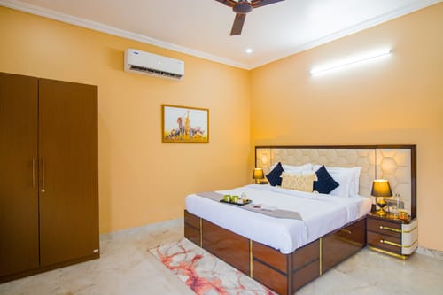 The Bliss Hushwood | 2-BHK Villa With Private Pool, Lush Garden & Poolside Gazebo; Pet-friendly