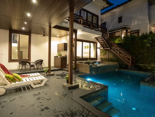 Indah | 4-BHK | Pvt Pool, Garden & Gazebo | Ent Room – 4 bedroom villa in North Goa, Goa