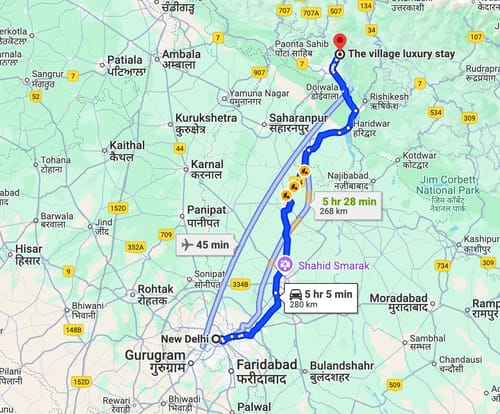The Rajpur – 6 bedroom villa in Dehradun, Uttarakhand