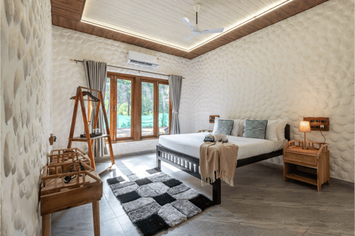 Cabanas Retreat | Tropical 5-BHK Escape Near Revdanda Beach With Private Pool, Garden & Outdoor Dining  – 5 bedroom villa in Alibaug, Maharashtra