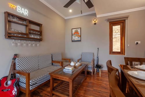 Amara Twilight | Pet-friendly 2-BHK Retreat Near Kainchi Dham With Scenic Views – 2 bedroom villa in Nainital, Uttarakhand
