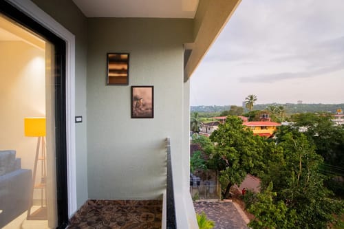 Kamerios Brisa | 1-BHK | Jacuzzi | Common Rooftop Pool | Lift  – 1 bedroom villa in North Goa, Goa
