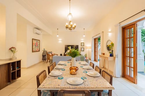 Celest | Pet-friendly 4-BHK Villa With Private Pool & Garden – 4 bedroom villa in North Goa, Goa