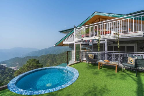 Chapter 7 @ The Ever House W/ Jacuzzi & Pvt Outdoor Pool – 2 bedroom villa in Kasauli, Himachal Pradesh