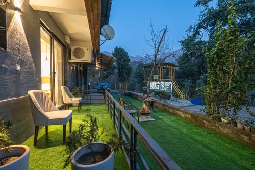 Lakefront Suite | 1- BHK Apartment With Outdoor Sit Out Area – 1 bedroom villa in Bhimtal, Uttarakhand