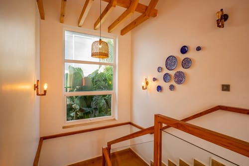 Villa Aarna | Tropical 3-BHK Villa Near Ozran Beach With Private Pool & Lounge Area