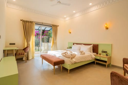 Laguna Aurelia | Luxe 4-BHK Villa Near Popular Beaches With Pvt Pool & Garden
