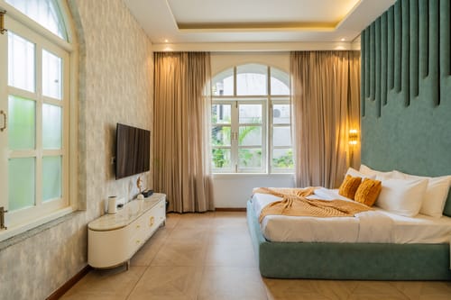 Casa Ritzy | Indo-Portuguese 5-BHK Villa With Private Pool & Lift Near Popular Beaches – 5 bedroom villa in North Goa, Goa