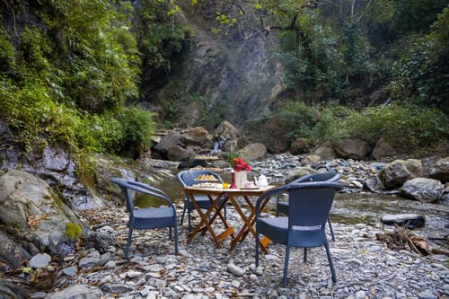 Zephyr Timberhill | Tranquil Hilltop Escape with Pool, Tea House & Dining – 0 bedroom villa in Mussoorie, Uttarakhand