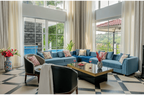 Suntuarios Casa Iris | 4-BHK | Pvt Pool | Jacuzzi | Gazebo