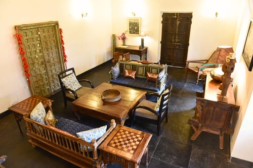 Terra Rosa | Portuguese-styled 4-BHK Villa With Private Pool, Garden, Veranda & Sit-out Area – 4 bedroom villa in North Goa, Goa
