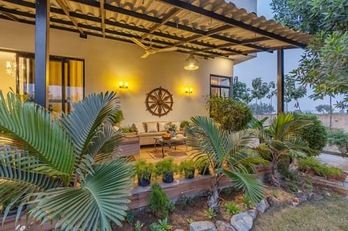 Dacha | Serene 3-BHK Escape With Garden, Jacuzzi  & Outdoor Bar – 3 bedroom villa in Delhi-ncr, Haryana