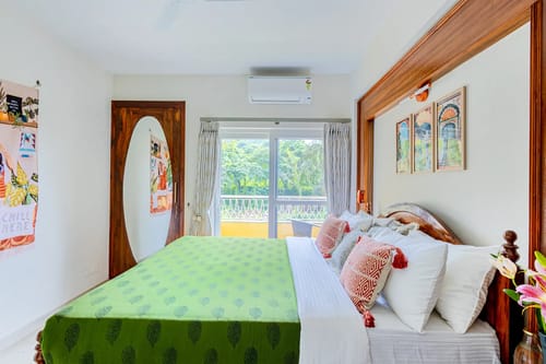 Veera Marina | Elegant 1-BHK Apt With Common Pools, Gym & Lift  – 1 bedroom villa in North Goa, Goa