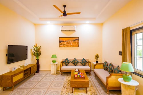 The Bliss Nestlewood | 2-BHK Villa With Private Pool, Lush Garden & Poolside Gazebo