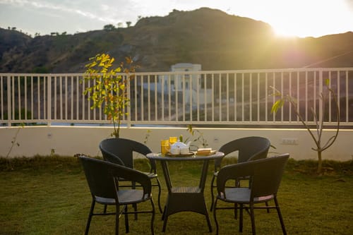 Shourya Sereno | Luxe 4-BHK Villa With Pvt Pool & Garden – 4 bedroom villa in Udaipur, Rajasthan