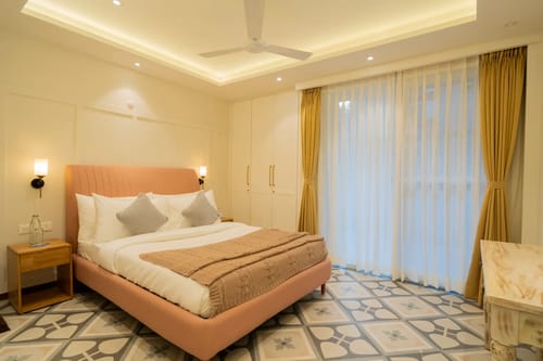 Solace Teal | Charming Pet-friendly 5-BHK Getaway With Private Pool | Grand Dining & 2 living spaces