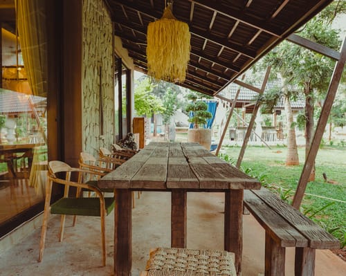 Bali Bay Cemara | 2-BHK Villa Set on 2 Acres with Shared Pool, Jacuzzi, Firepits & Bar Lounge – 2 bedroom villa in Bengaluru, Karnataka